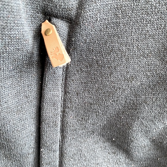 Rukka Rimbey Full zip hoodie with leather zip pulls and arm logo - Picture 3 of 10